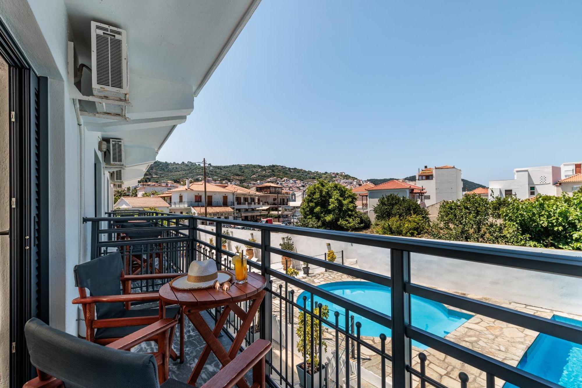 Amalia Hotel Bandar Skopelos Bilik gambar