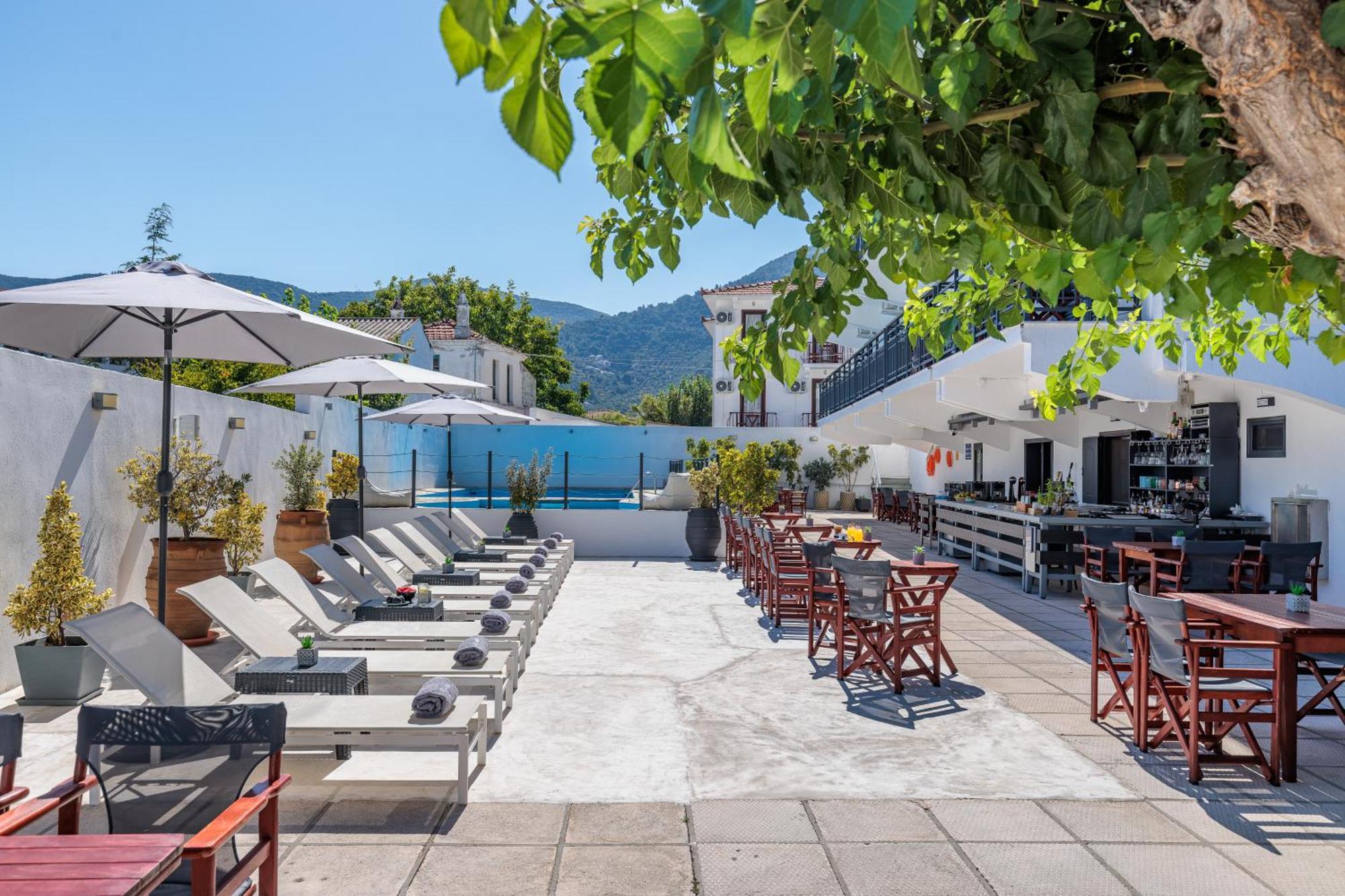 Amalia Hotel Bandar Skopelos Luaran gambar