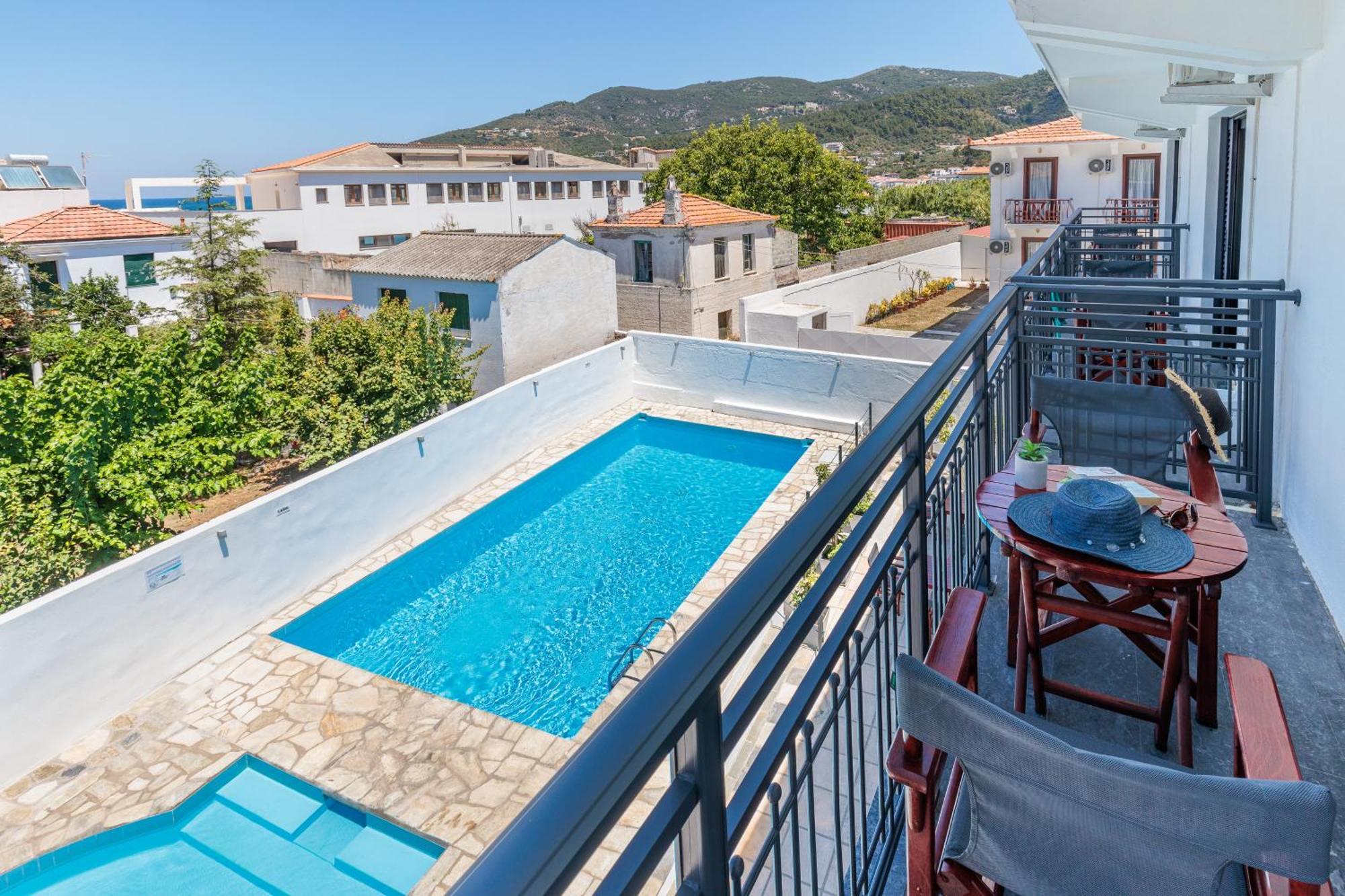 Amalia Hotel Bandar Skopelos Bilik gambar