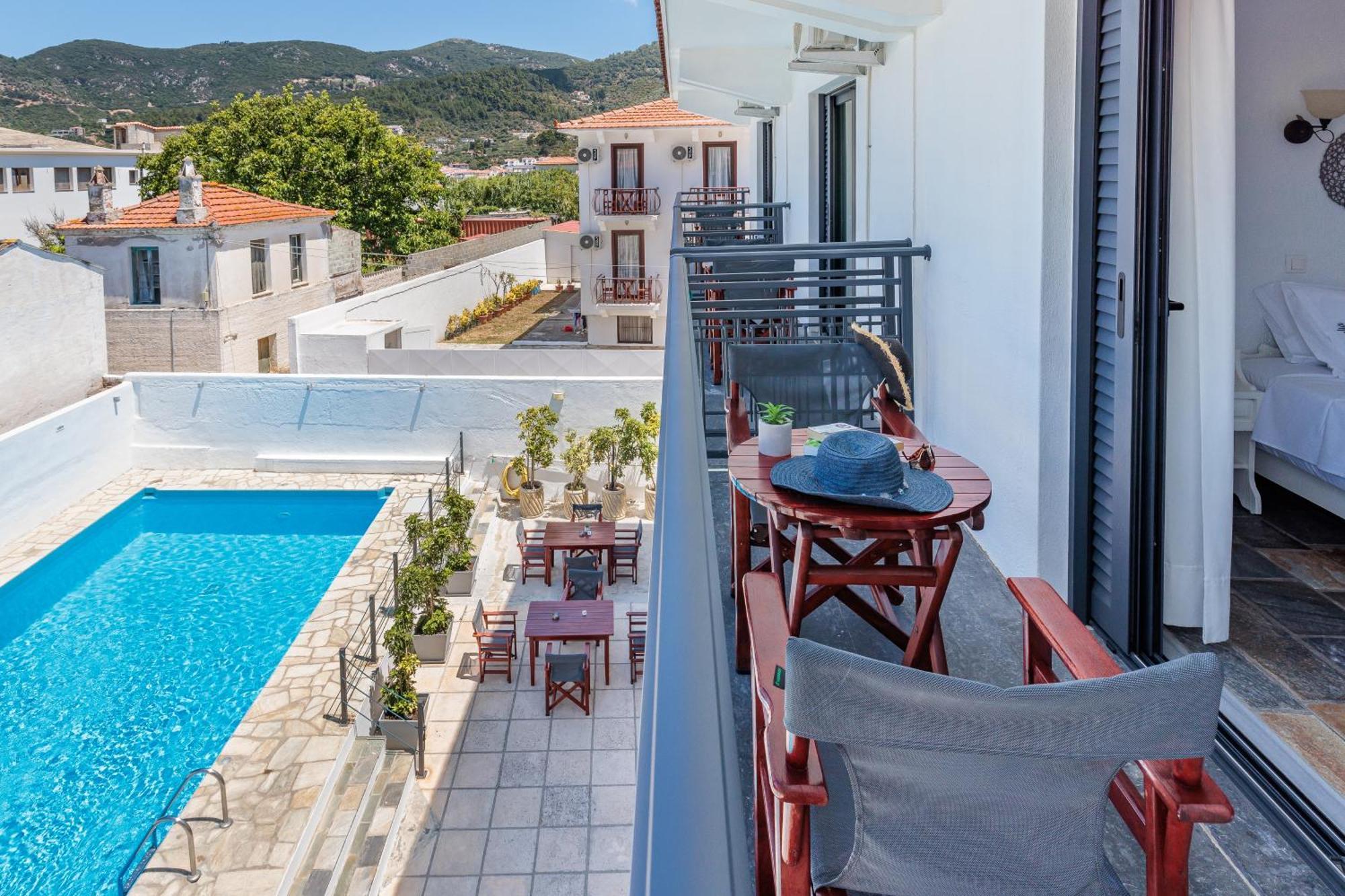 Amalia Hotel Bandar Skopelos Bilik gambar