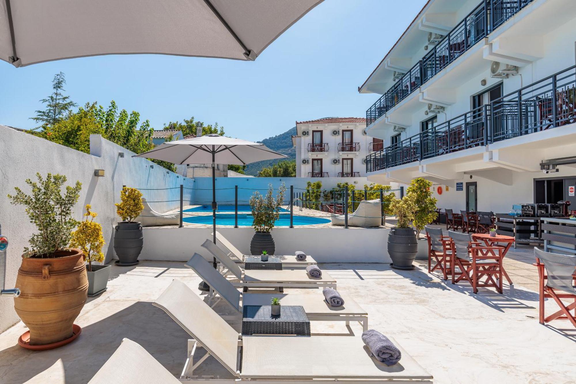 Amalia Hotel Bandar Skopelos Luaran gambar