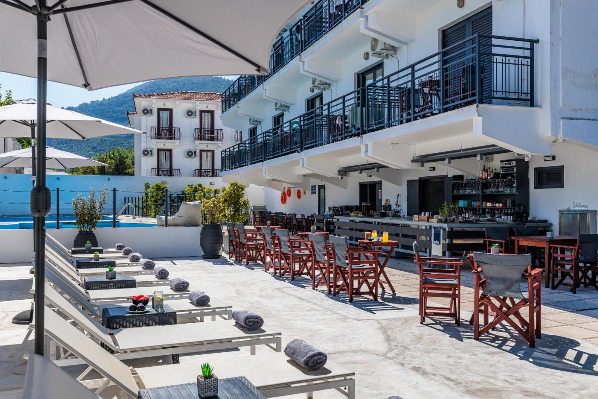 Amalia Hotel Bandar Skopelos Luaran gambar